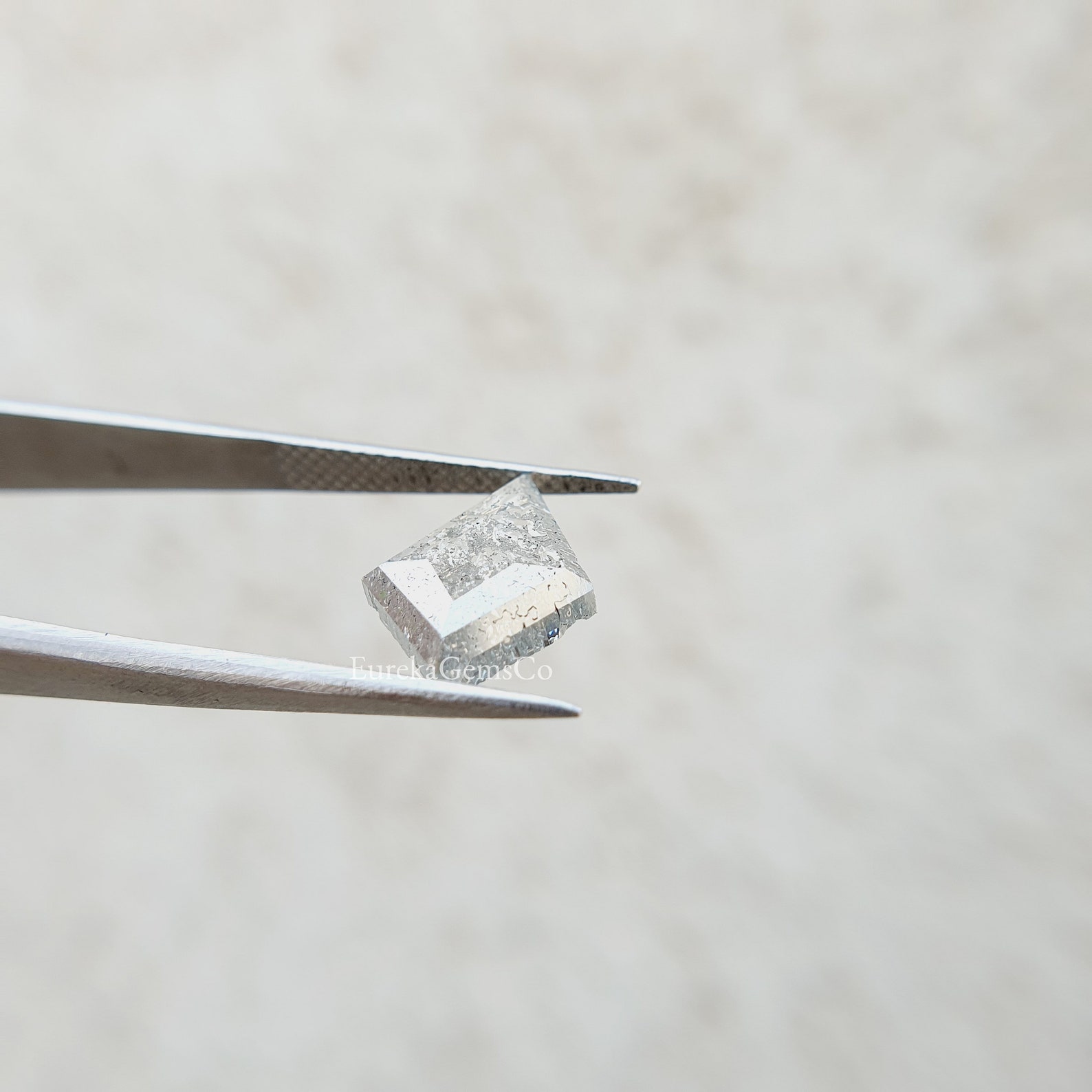 Salt and Pepper Diamond Kite Cut Diamond Loose Earth Mined Etsy