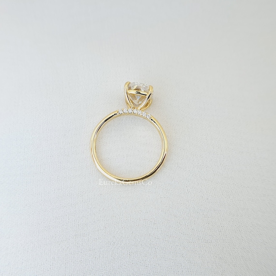 Pave on sale bridge ring