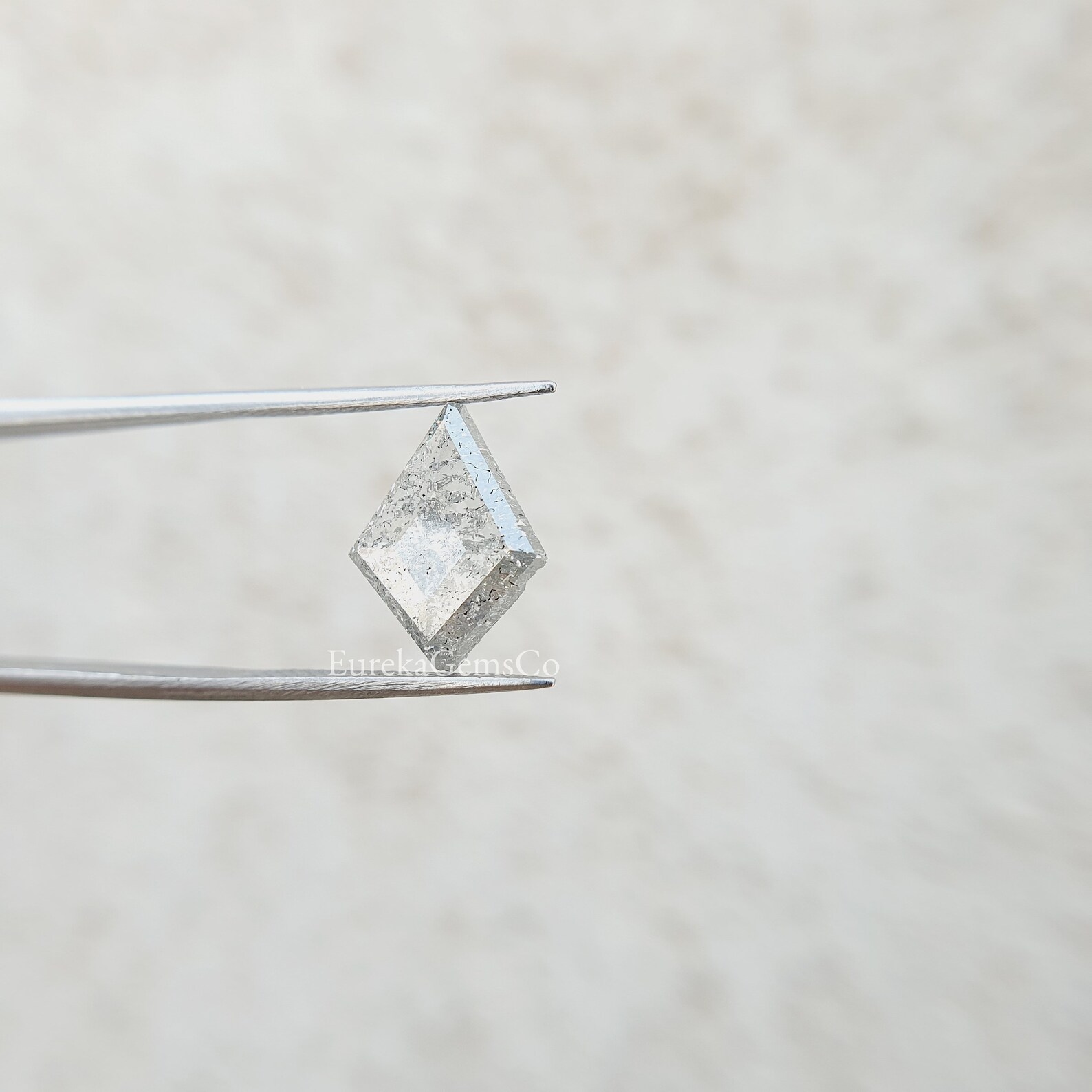 Salt and Pepper Diamond Kite Cut Diamond Loose Earth Mined Etsy