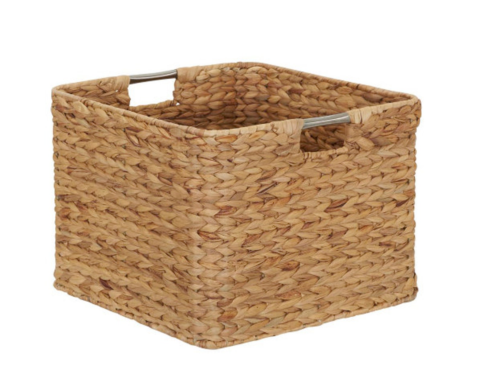 Wicker Basket Closet Drawer Organizer with Metal Frame Etsy