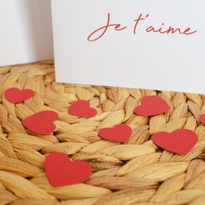 Carte Saint-Valentin personnalisable, fête des mères, déclaration d'amour, mariage image 5