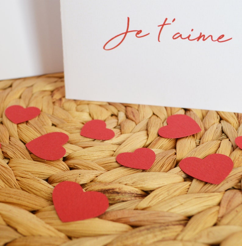 Carte Saint-Valentin personnalisable, fête des mères, déclaration d'amour, mariage image 5