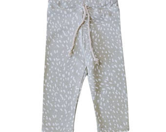 leggings, baby leggings, baby pants, organic cotton spandex leggings, handmade in australia, 0-3 Month- 18- 24 Month, unisex leggings