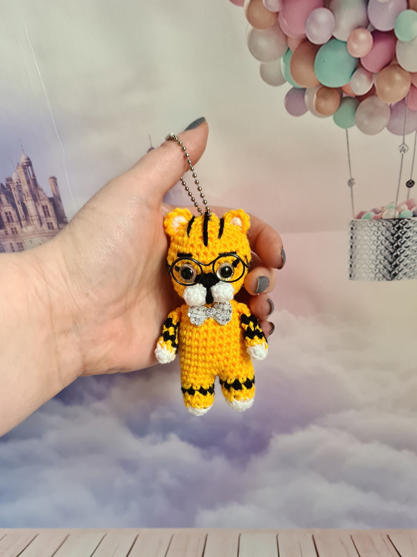 Crochet tiger toy Tiger keychain Symbol 2022 Etsy