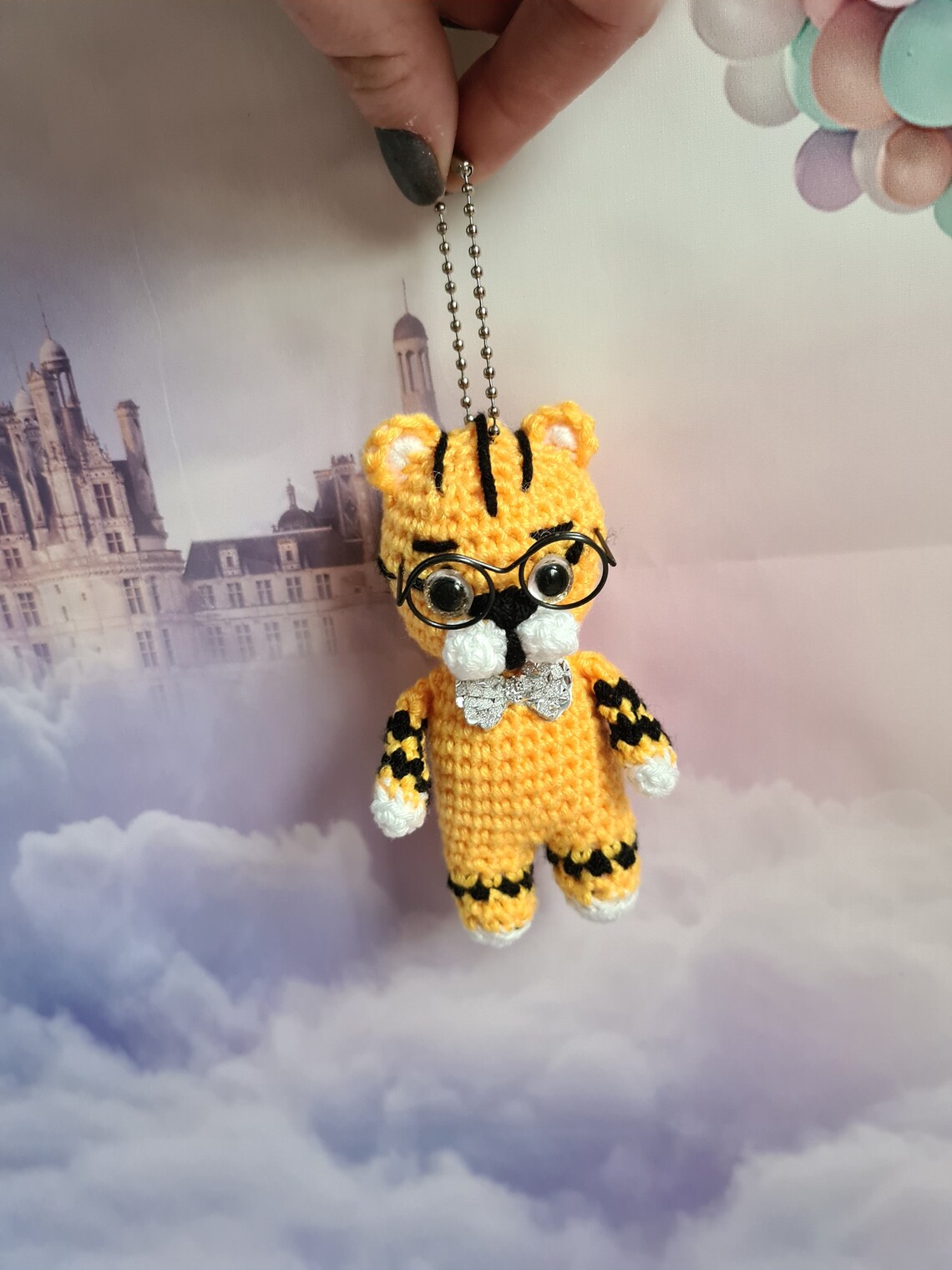 Crochet tiger toy Tiger keychain Symbol 2022 Etsy