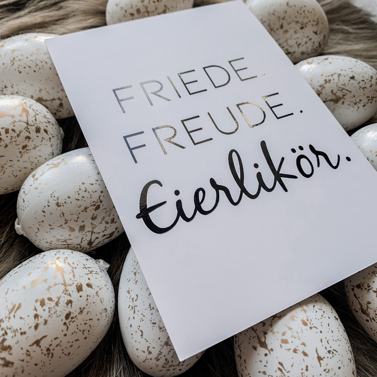 KARTE mit Spruch Postkarte Grußkarte Ostern Etsy