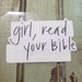 Girl Read Your Bible - Ball Cap main image 0