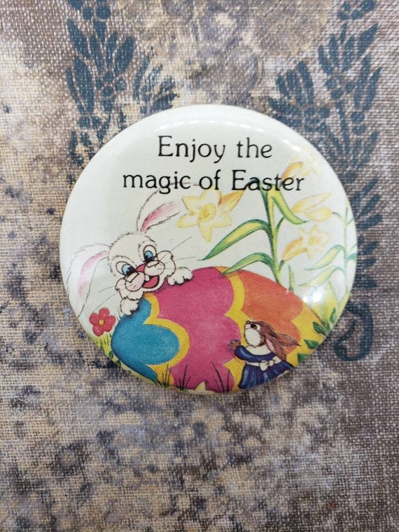 Vintage Easter Button Pin/Vintage Easter Pin/Vint… - image 4