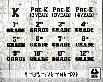 K-12 from 1st grade to 12th grade.
