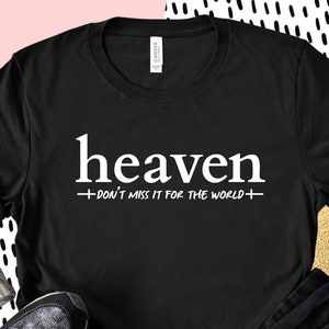Heaven Don't Miss It for the World Svg Christian Girl - Etsy