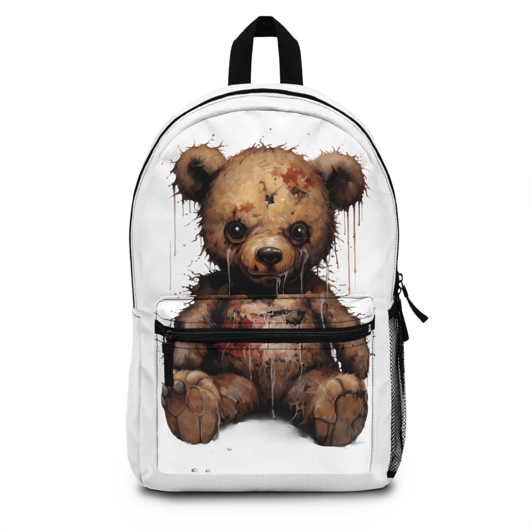 Scary teddy online purse