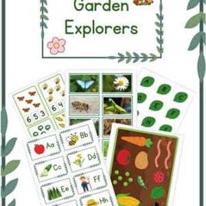 Garden Explorers: A Preschool Lesson Activities