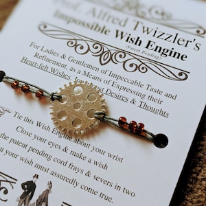 STEAMPUNK, JEWELLERY, Wish Bracelet uk, Wish Bracelets uk, Steampunk, Gothic, Goth, Small gift, Steampunk accessories, Whitby Goth Week