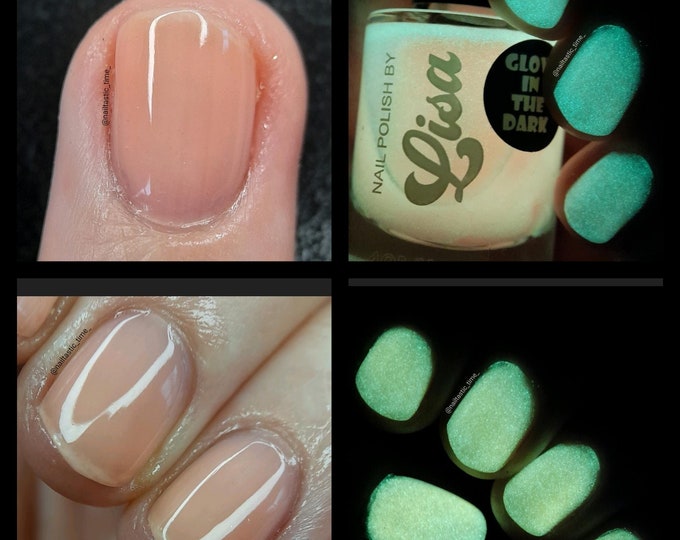 Firefly Glow In The Dark Nail Polish Handmade Indie Brand UK Varnish
