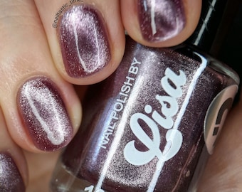 Baby It's Cold Outside Magnetic Nail Polish Handmade Indie Brand UK Varnish