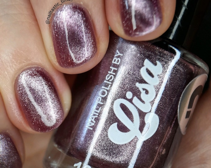 Baby It's Cold Outside Magnetic Nail Polish Handmade Indie Brand UK Varnish