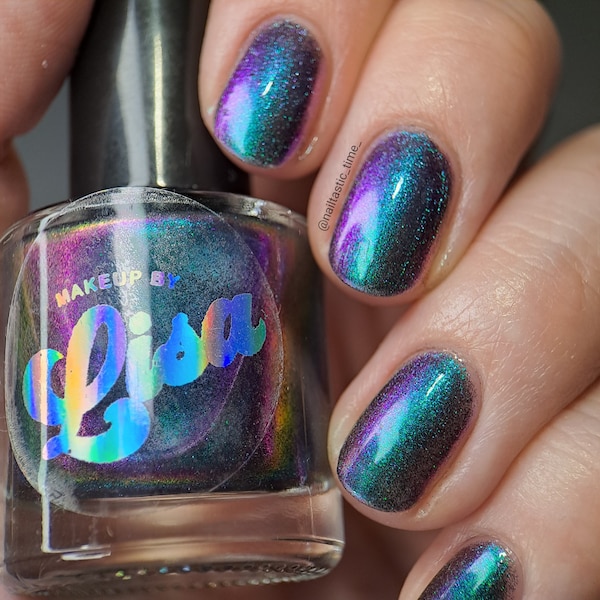 Galaxy magnetische multichrome handgemaakte Indie Brand UK Varnish