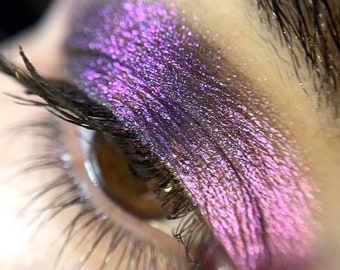 Fusion Eye Shadow Loose Pigment Multi-Chrome Shimmer Makeup Handmade