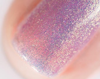 Opalite shores Nail Polish and moonbeam cuticle oil duo