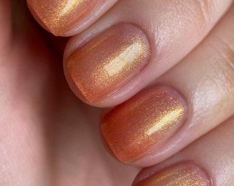 Vanilla Rose Thermal 10 free nail polish Indie Brand UK Varnish