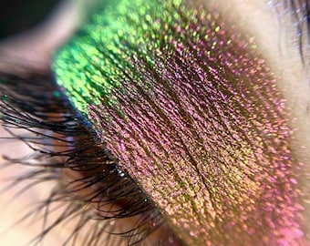 Temptation Eye Shadow Loose Pigment Multi-Chrome Shimmer Makeup Handmade