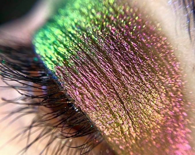 Temptation Eye Shadow Loose Pigment Multi-Chrome Shimmer Makeup Handmade