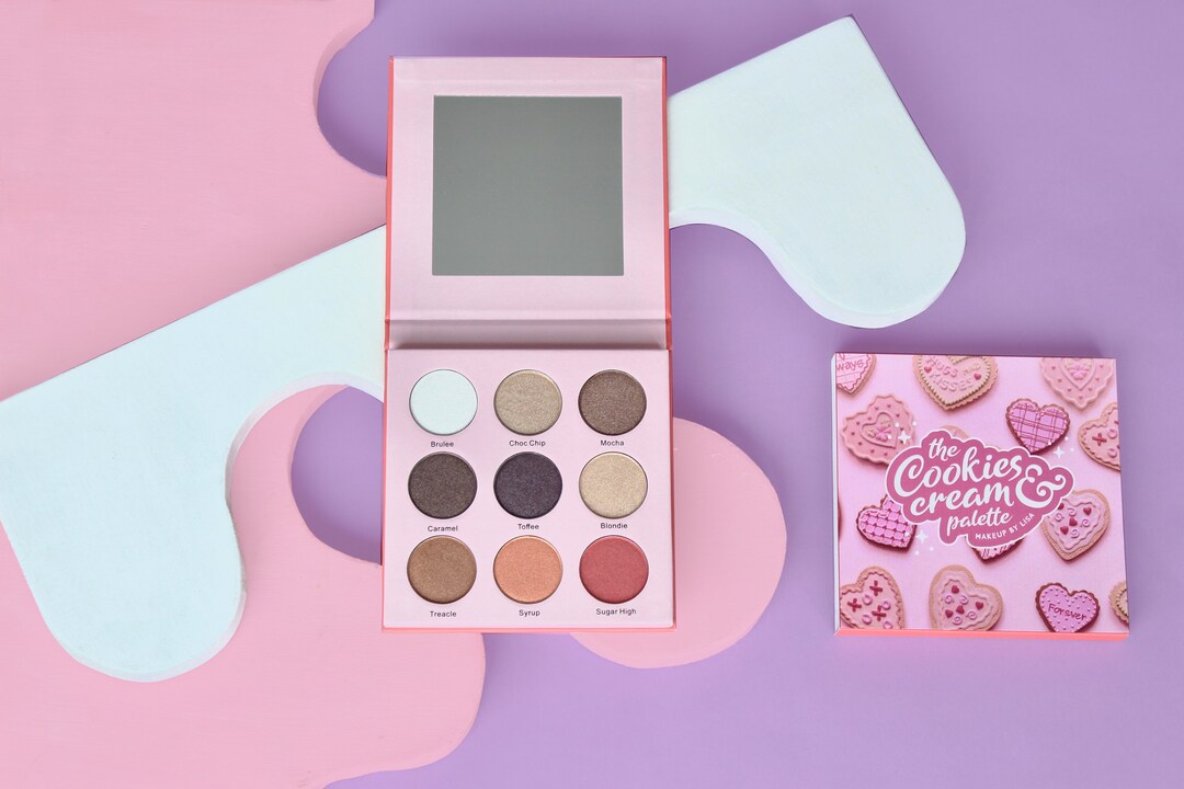 Cookies and Cream Eyeshadow Palette Etsy UK