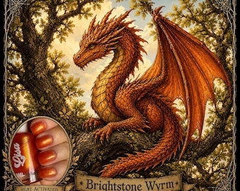 The Brighstone Wyrm-Thermal Nail Polish