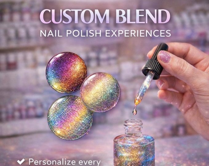 Custom blend nail polish