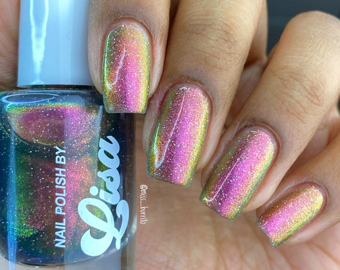 Spellbinding -metallic multichrome nail polish