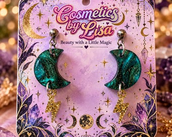 Moonstruck lighting earrings