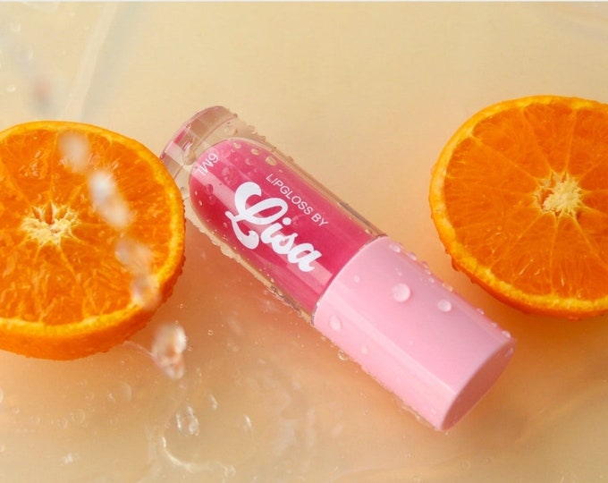 Pink colada lip plumping lipgloss