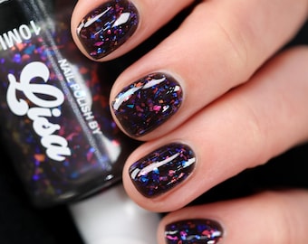 Esmalte de uñas Afterglow Illusion-Thermal 10 Free, marca independiente del Reino Unido.