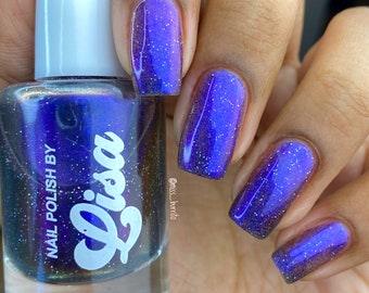 The Curse - metallic multichrome nail polish      delivery to UK only