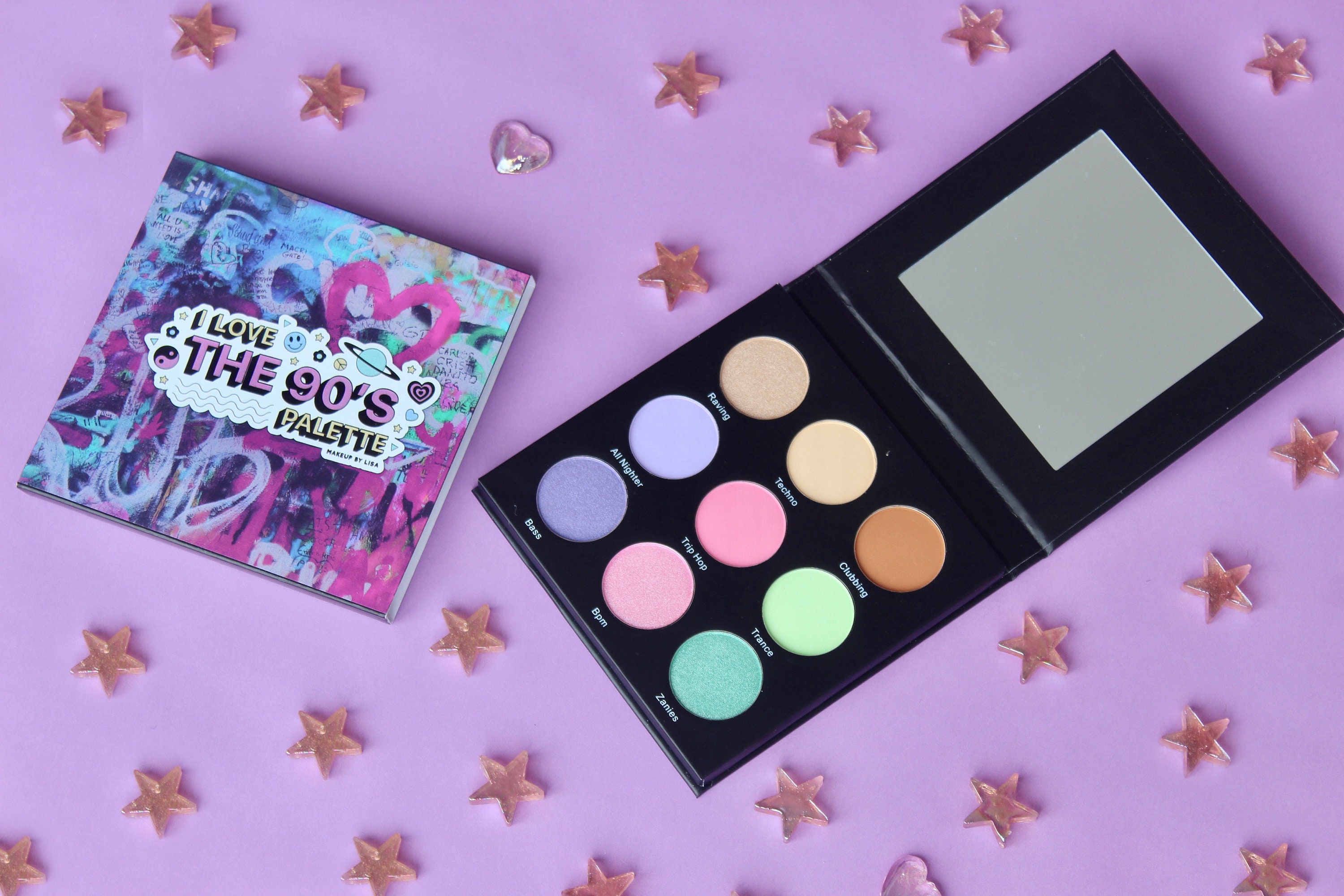I Love the 90s Eyeshadow Palette - Etsy