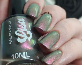 Tears Of The Moon Nail Polish Nails By Lisa Multi-chrome