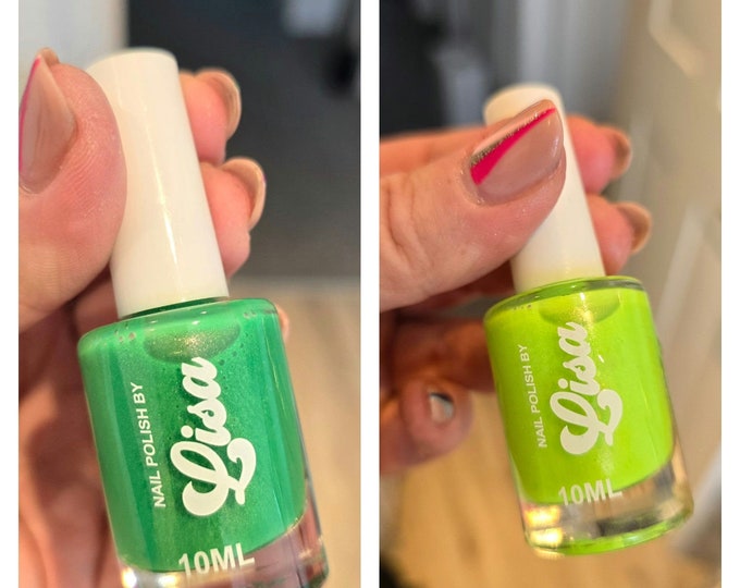 Mojito -, Thermal 10 free nail polish Indie Brand UK Varnish.