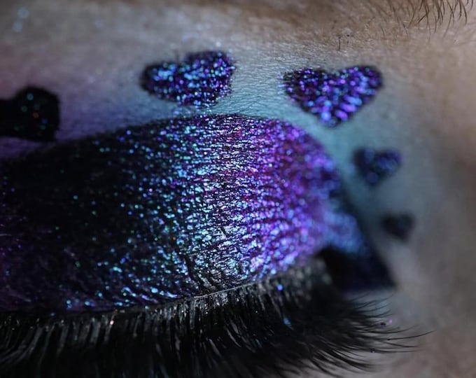 Fusion Eye Shadow Loose Pigment Multi-Chrome Shimmer Makeup Handmade
