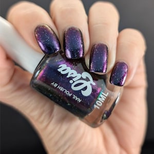 Twilight tinsel - metallic multichrome nail polish
