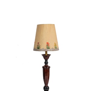 Customized Artisan Designer Lampshade: Hand-Painted Decorative Lamp Shade for Bedroom, Home, and Office Lamps. Lamp 3