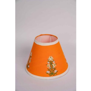 Customized Artisan Designer Lampshade: Hand-Painted Decorative Lamp Shade for Bedroom, Home, and Office Lamps. image 6