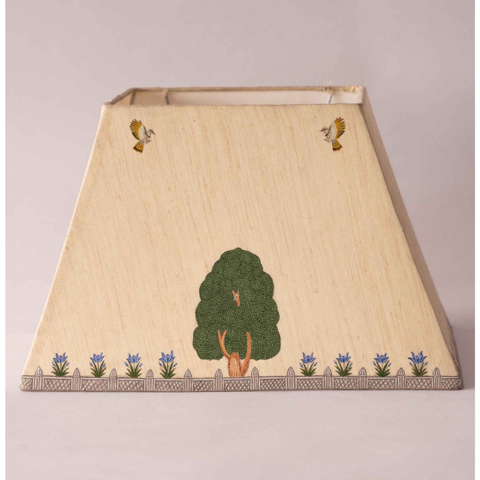 Artisan Hand-Painted Lamp Shade