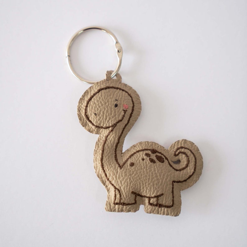 keychain, upcycled, handcrafted, recycled, made in india, handmade keychain, hand embroidered, animals Keychain-3