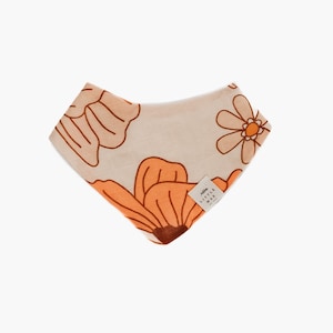 Blooming Muslin Bandana Bib - Adjustable Baby Bib - Absorbent Baby Bib - Baby Bandana Bibs - Baby Feeding Bib - Baby Drool Bib