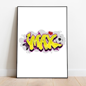 Graffiti, Custom Art, Personalised Art, Graffiti Name, Custom Graffiti, Graffiti Art, Graffiti Wall, Graffiti Art, Graffiti Digital Download