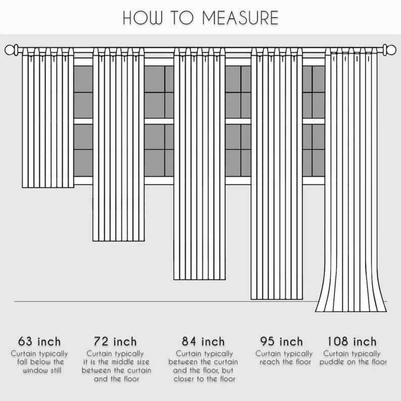 Blackout Luxury Velvet Curtain 37 Colors Rod Pocket Etsy