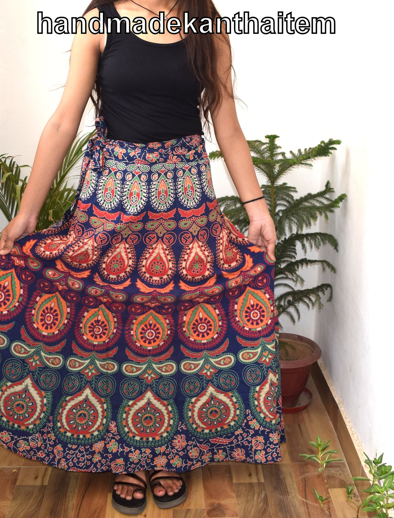 Indian Skirts Printed Skirts Cotton Skirts Boho Skirts Summer Etsy