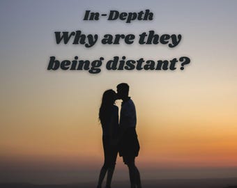 Relationship Tarot Reading: Why Are They Distant? (4-Card Spread)
