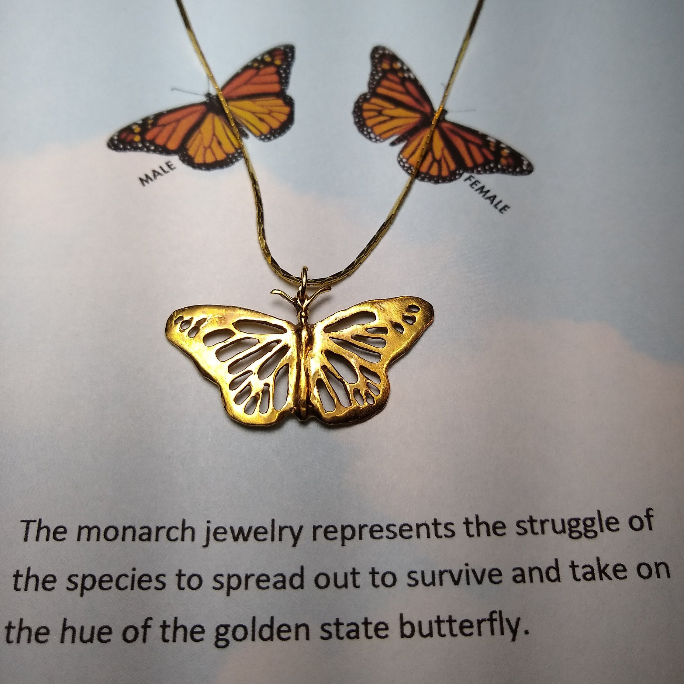 Monarch Butterfly Jewelry Etsy