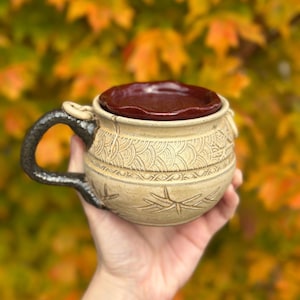 Cracked Pot Friend, Living Jar PRE-ORDER —Handmade Mug